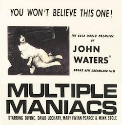 Most Similar Movies to Multiple Maniacs (1970)